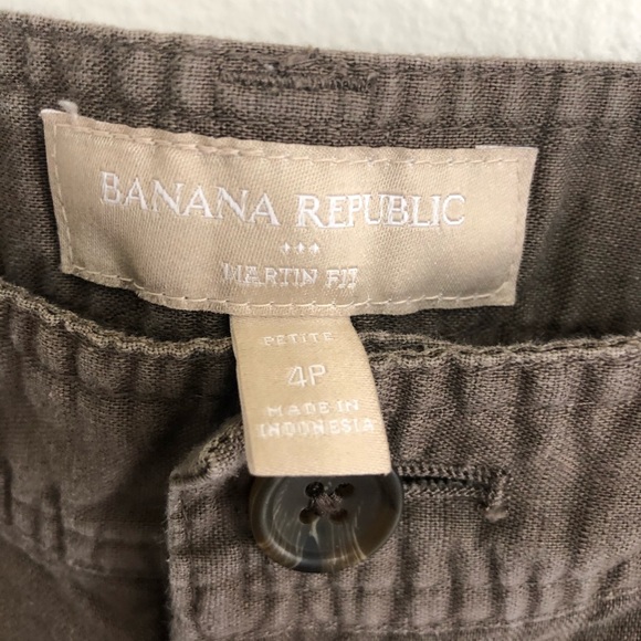Banana Republic Martin Fit cargo cropped pants - Picture 6 of 7